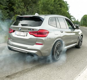 LOUD BMW X3M Competition with Custom Exhaust - CRAZY Burnouts & Accelerations ! | ExoticCarspotters