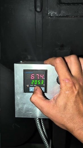 Inkbird ITC-106 PID Set default starting value temperature for an offset smoker.