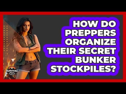 How Do Preppers Organize Their Secret Bunker Stockpiles? - Survival Skills for Everyone