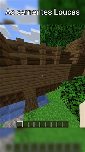 Você NÃO vai acreditar nessas sementes de Minecraft 🤯 #minecraft #shorts