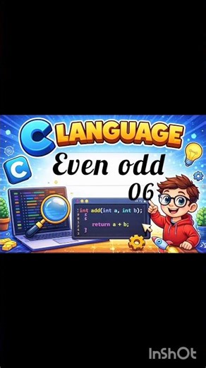 Even Odd using function| 06/20 | #shorts #coding #correctcoding #programminglanguage