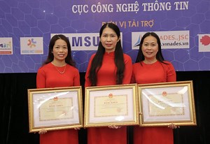 3 cô giáo Nghệ An thiết kế bài giảng điện tử giúp học sinh tự học vẫn đạt điểm Văn cao