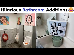 You Won’t Believe These Hilarious Bathroom Additions 🤯😂 | HahaHub