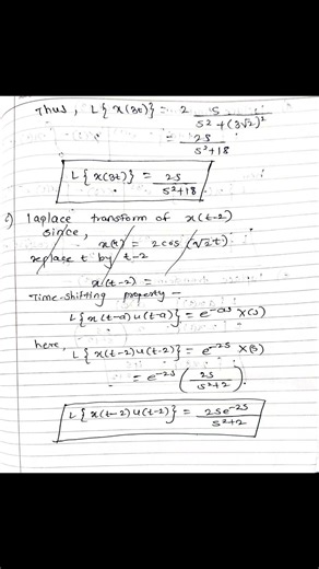 🔥 Laplace Transform Tricks in One Problem! |Time Scaling & Shifting Explained 📖 #signalsandsystems