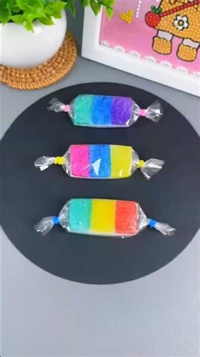 DIY Clay Toffee Craft 🍬 | Cute Miniature Candy Making | Easy Clay Art Tutorial for Kids