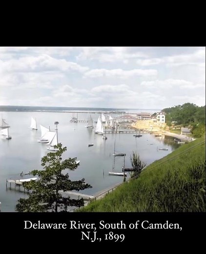 Delaware River, South of Camden, N.J., 1899