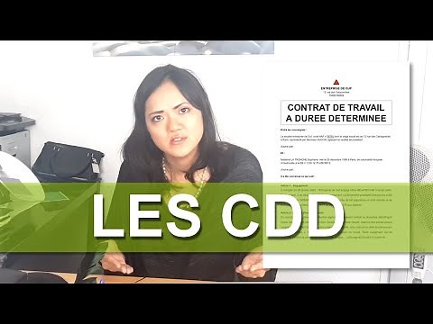 TOUT SAVOIR SUR LES CDD | vie-professionnelle.fr