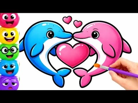 Learn How to Draw Lovely Shark | Easy Drawing for Kids