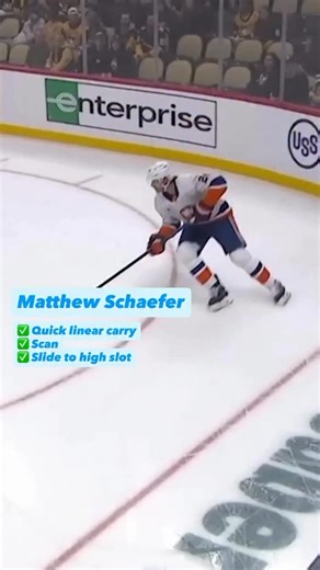 🧠 The future of the Islanders is HERE. Watch how Matthew Schaefer, the #1 overall pick, shows poise, vision, and next-level Hockey IQ every time he touches the puck. This kid doesn’t just play defense—he controls the game. 👀🔥 @cho.hockey #MatthewSchaefer #HockeyIQ #NewYorkIslanders #NHLDraft #ProjectHockey #HockeyDevelopment #FutureStar #YouthHockey #HockeyHighlights #IslandersHockey | Project Hockey