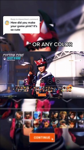 Pinkify Your Overwatch UI in 30 Seconds! 💖