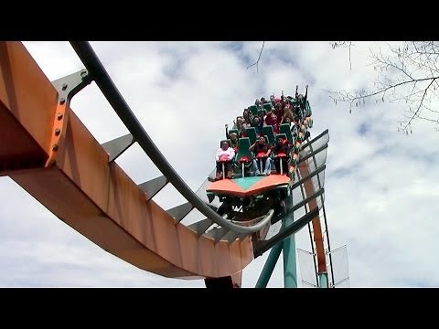 Goliath off-ride HD Six Flags Over Georgia