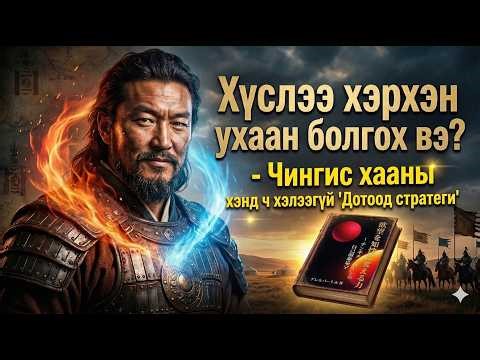 Яагаад бид үргэлж ядардаг вэ? Чингис хааны "Тайван хүч"-ийн стратеги