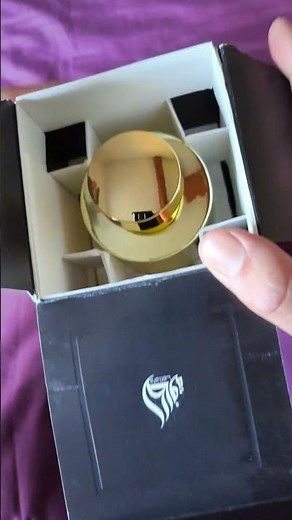 unboxing parfum homme confidential private gold
