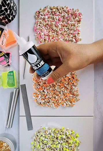 Stunning Faux Stone Designs with Cernit Neon Colors
