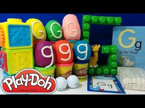 The Letter G with ABC Surprise Eggs - G is for Green Arrow Goofy Gru Gus