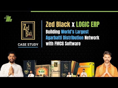LOGIC ERP x Zed Black | Streamlining FMCG Distribution Across 40+ Countries