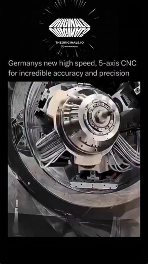 Science Tech on Instagram: "@ExplainingTheUniverse teaches you something NEW everyday day 🧠💫 Germany’s 5-axis CNC machines are known worldwide for their precision, rigidity, and engineering quality, making them a standard in aerospace, automotive, moldmaking, and high-accuracy manufacturing. Companies like DMG Mori, Hermle, and Mikron design machines that can move a cutting tool or part along five coordinated axes, allowing complex shapes to be machined in a single setup. This capability boost