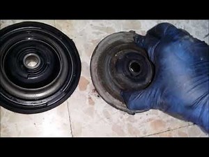 cambio amortiguador y copela citroen c4