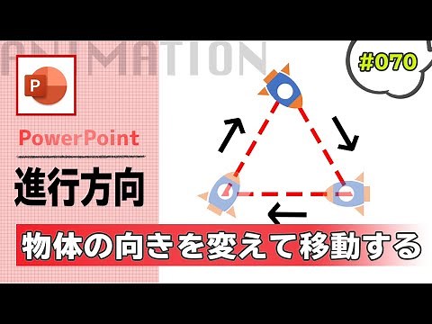 How to rotate shapes in PowerPoint while animating them [PowerPoint Slide Animation Tutorial 070]