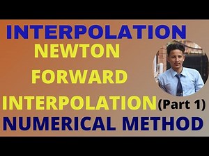 Interpolation | Newton Forward interpolation in Nepali | (PART 1) |Newton Gregory interpolation |