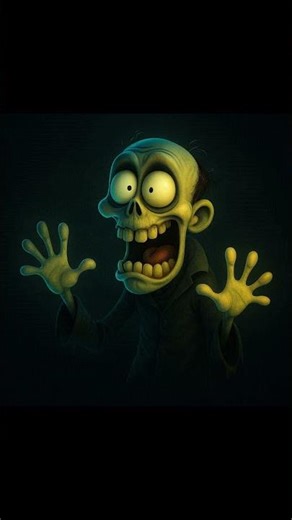 Funny Horror Cartoon – Ghost vs Zombie | Viral 3D Shorts USA