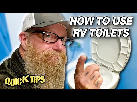HOW TO USE YOUR RV TOILET | Quick Tips with Randy Murray