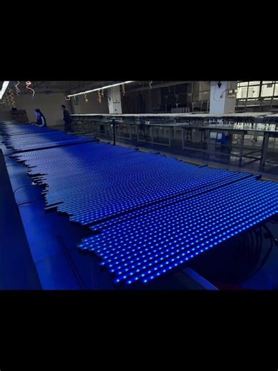Blue Tone #Chuangke optoelectronics #ledlighting #factory #outdoorlighting #architecturallighting