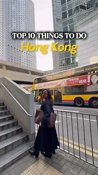 TOP 10 THINGS TO DO IN HONG KONG AS A TOURIST! 🇭🇰 #travelguide #hongkong