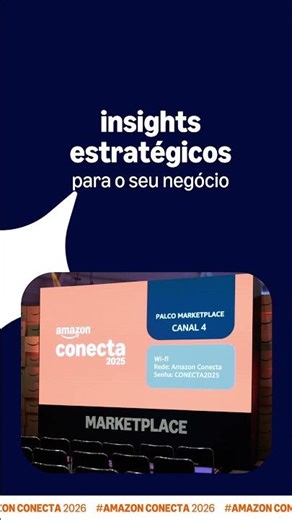 Quer receber um atendimento individual com os especialistas da Amazon?