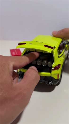 1/24 BMW XM - Luxury Trunk Details! 🔥 #shorts