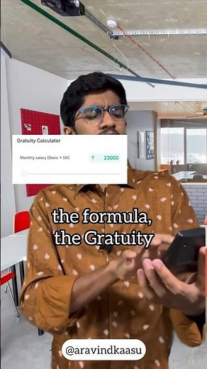 Here's how your Gratuity is calculated