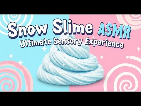how to make snow slime