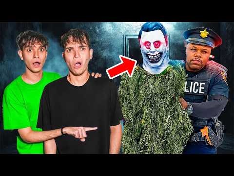 Creepyman Enters Lucas & Marcus House 😨