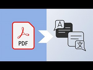 Translate PDF Files to Any Language | Translate PDF File to Another Language
