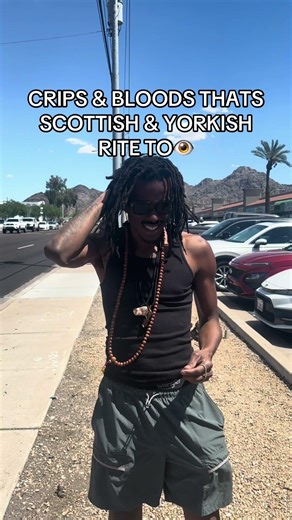 Crips & bloods = Scottish and Yorkish Rite To #shorts