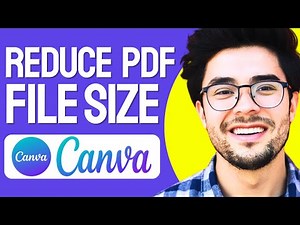 UPDATED! How To Reduce PDF File Size In Canva (WORKING)