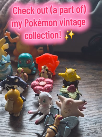 Check out some of my childhood Pokemon toys 👀 #pokemon #collection