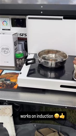stainless cook set works great on induction 👍🏻 drop an emoji for the link… | Drifta Camping and 4WD