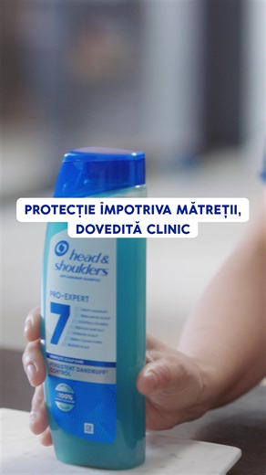 Noul Head & Shoulders Pro Expert 7 se luptă cu 7 probleme ale scalpului deodată! Formula oferă protecție completă, hidratează, calmează și rebalansează scalpul, până la 100% fără mătreață*. Încearcă și tu, este dovedit clinic! ​ *urme vizibile, folosire regulată​ #HeadandShoulders #ClassicClean | Head and Shoulders | Facebook