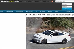 La Cadillac ATS-V Coupé surprise avant Los Angeles