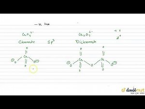STRUCTURE OF CHROMATE & DICHROMATE