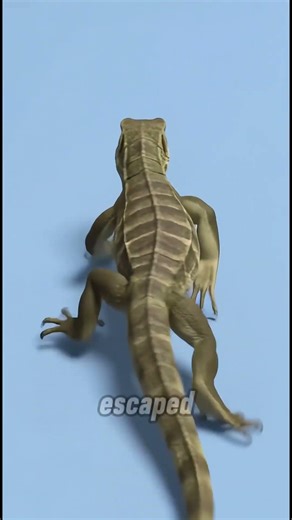 You won't believe what a lizard does to protect itself! #lizardfacts #reptiles #animalfact #animals