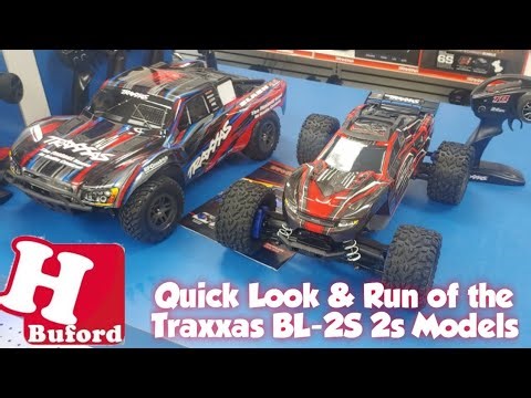 1st look & test run of the new Traxxas BL-2s Rustler and Slash