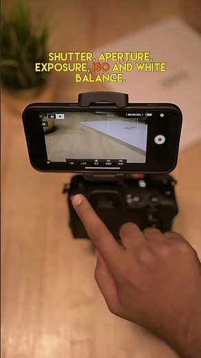 Use your smartphone as a professional camera monitor📸