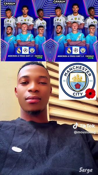 Un classique de Ligue des Champions ⭐️ Real Madrid vs Manchester City, mercredi 10 décembre 2025. à 20H00 GMT sur CANAL SPORT 2 Infos Sport Mondial hdk...#afriquetiktok🇨🇲🇨🇮🇨🇩🇲🇱🇹🇬🇬🇦🇸🇳 #barcalona #RealMadrid #football #malitiktok🇲🇱