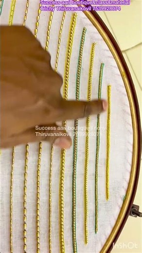 Success aari boutique&class&material #aariwork #saree #aaribusiness #design #wedding #handbroidery