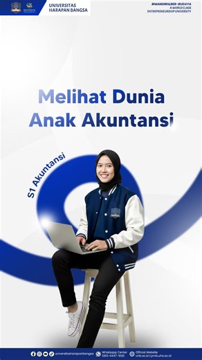 Universitas Harapan Bangsa on Instagram: "POV: pertama kali masuk dunia akuntansi 📊 Ketemu istilah yang kelihatannya rumit, penuh angka, dan bikin mikir dua kali. Tapi pelan-pelan, semuanya mulai masuk logika😉 Buku besar, laba kotor, laba bersih, penyusutan, nilai buku, bukan sekadar istilah, tapi bahasa untuk membaca kondisi bisnis dan mengambil keputusan😊 Dari sini, cara berpikir jadi lebih rapi, sistematis, dan penuh pertimbangan✨ 💬 SobatUHB, ada yang tau istilah-istilah di atas? Tulis di