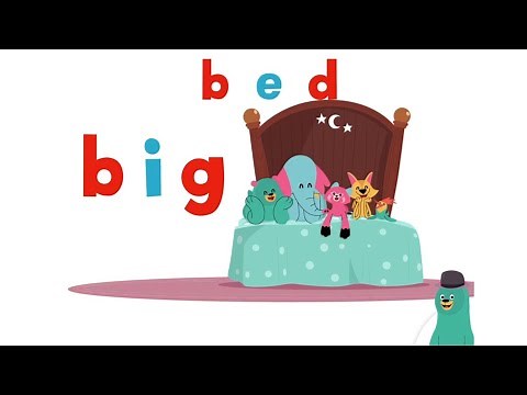 How to teach CVC word to kids Letter B || MOONKIDSTV