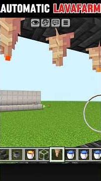 Automatic lavafarm 1.21+ minecraft #minecraft #mychannel