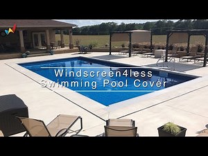 How to Install Swimming pool cover | Step by Step